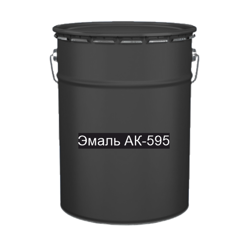 Краска для дорожной разметки Эмаль АК-595 черная